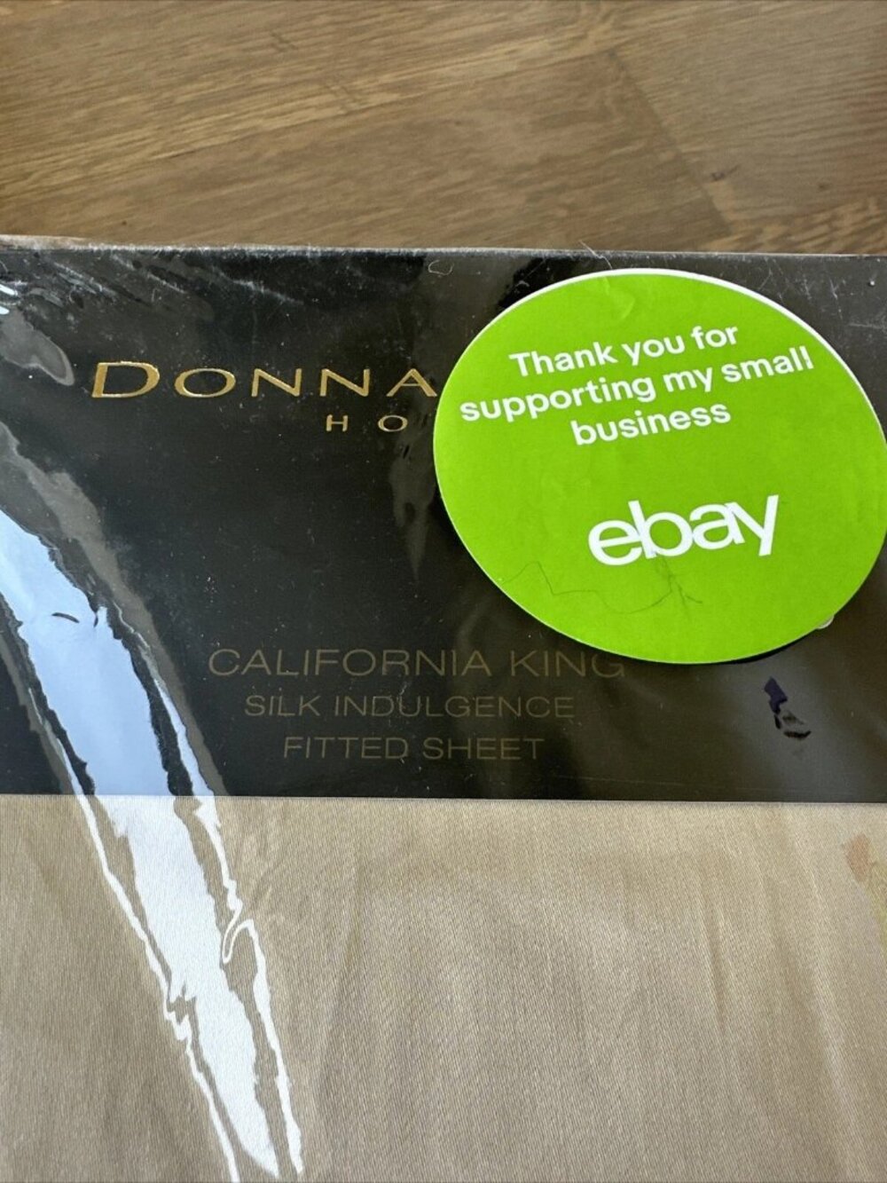 Donna Karan Silk Indulgence Silk Deep Fitted Sheet Gold Dust California King